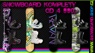 snowboard komplety